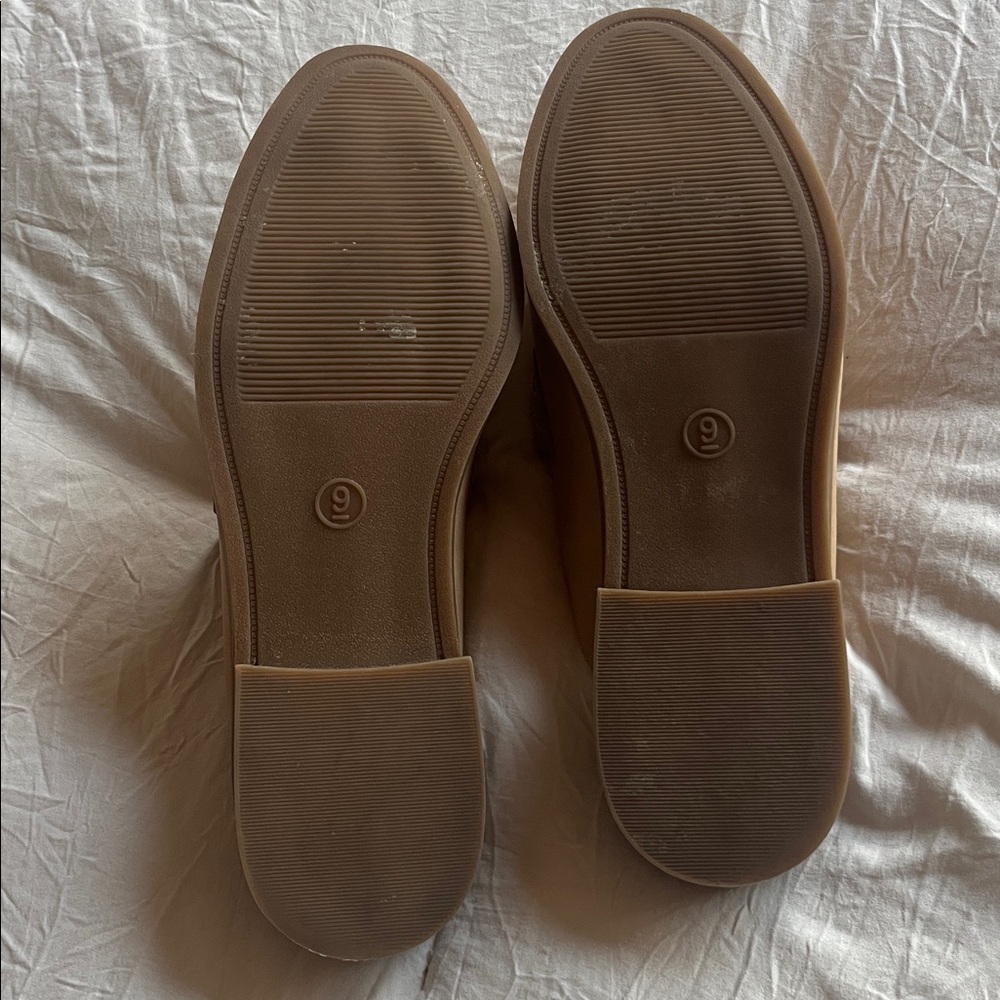 Cynthia Rowley Prescott Light Tan Pointed Mules Size 9 - Picture 6 of 6